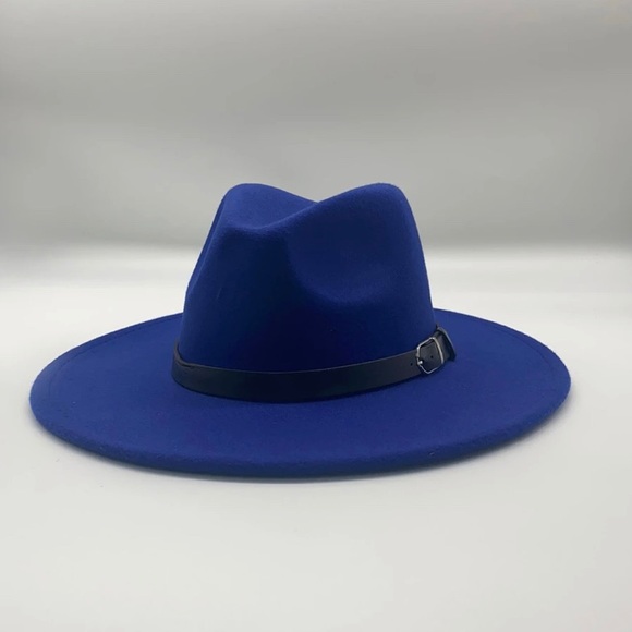 Cosmo Fedora Hat: Blue